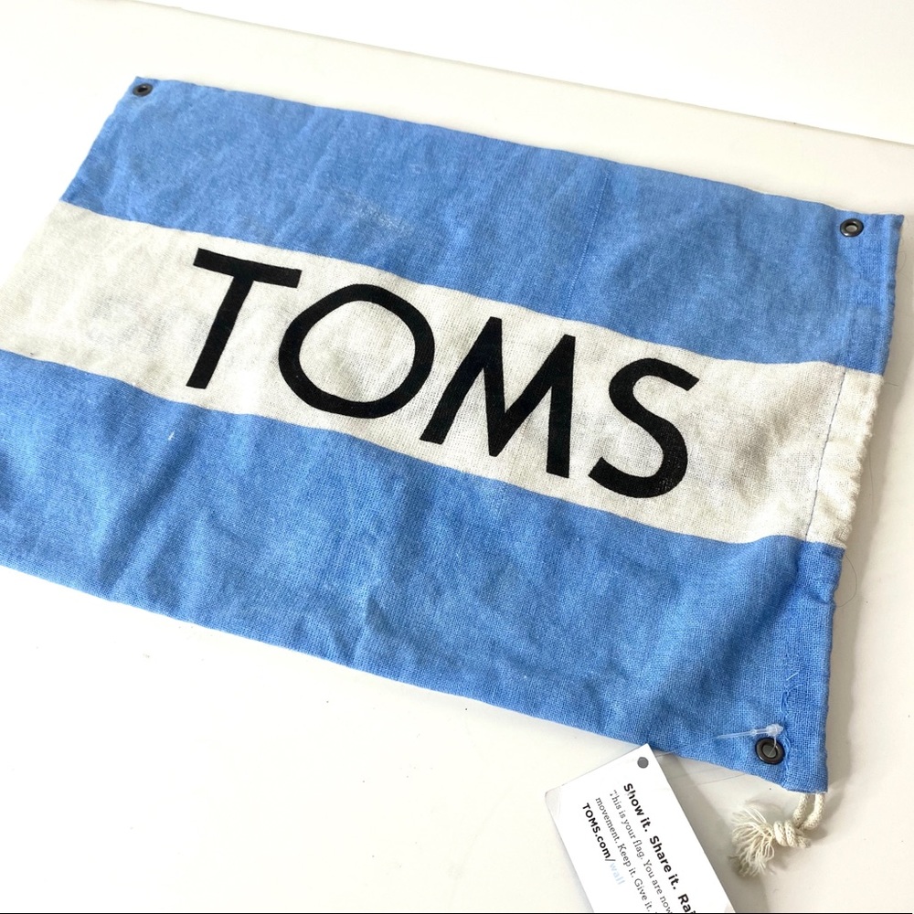 Tom’s | Shoe Cover Storage Dust Bag NWT